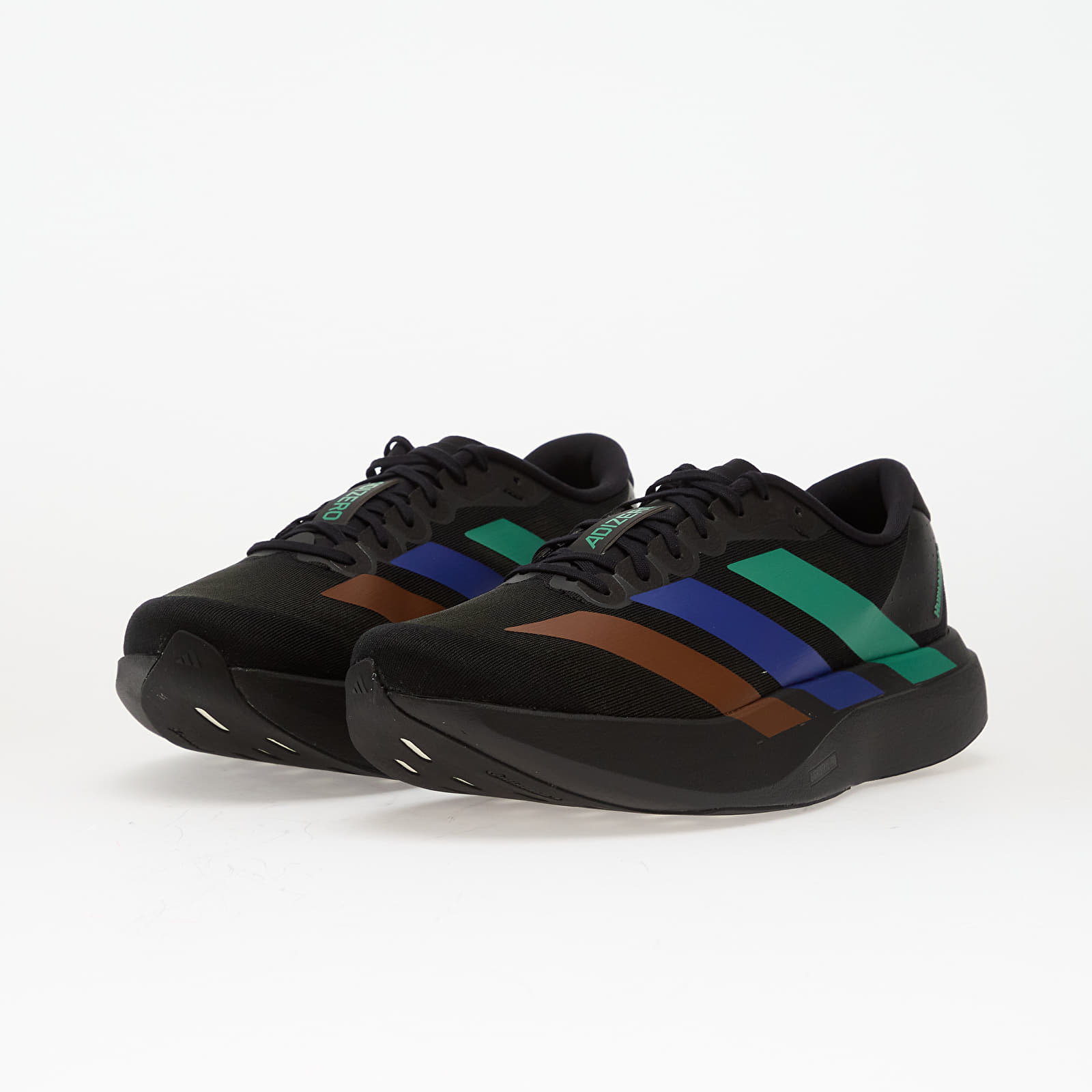 Férfi cipők adidas x Pharrell Williams Humanrace Adizero Evo Sl Core Black/ Secogr/ Semi Lucid Blue