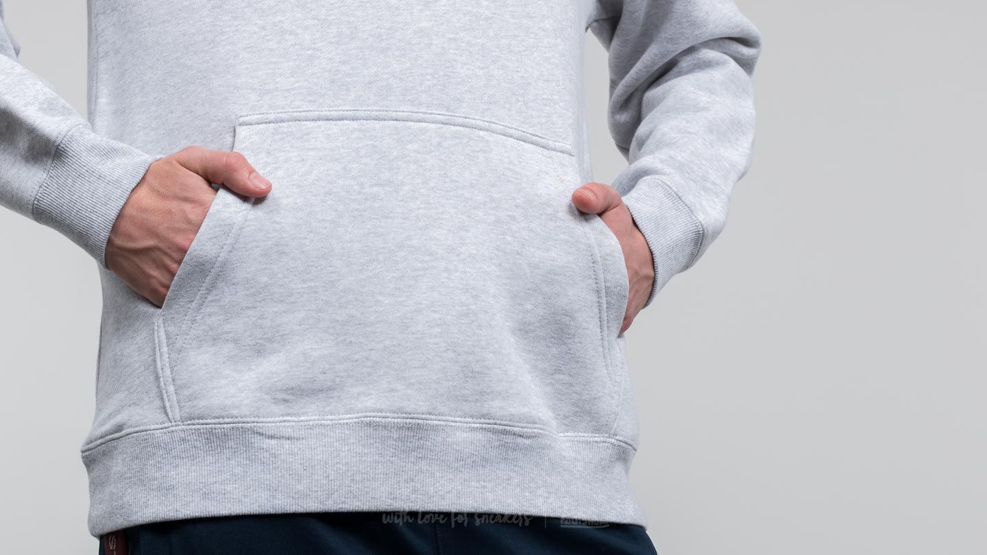 Džemperiai su gobtuvais ir džemperiai Stüssy Basic Hoodie Grey Heather