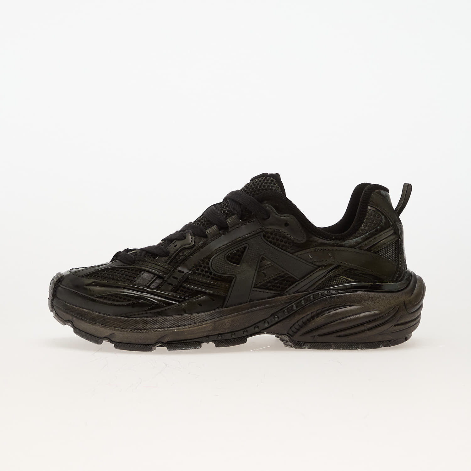 Men's shoes REPRESENT Storm Runner - Dip Dye Off Black