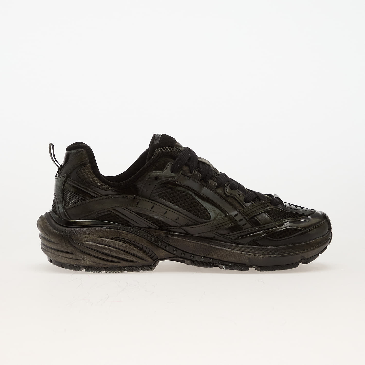 Men's shoes REPRESENT Storm Runner - Dip Dye Off Black