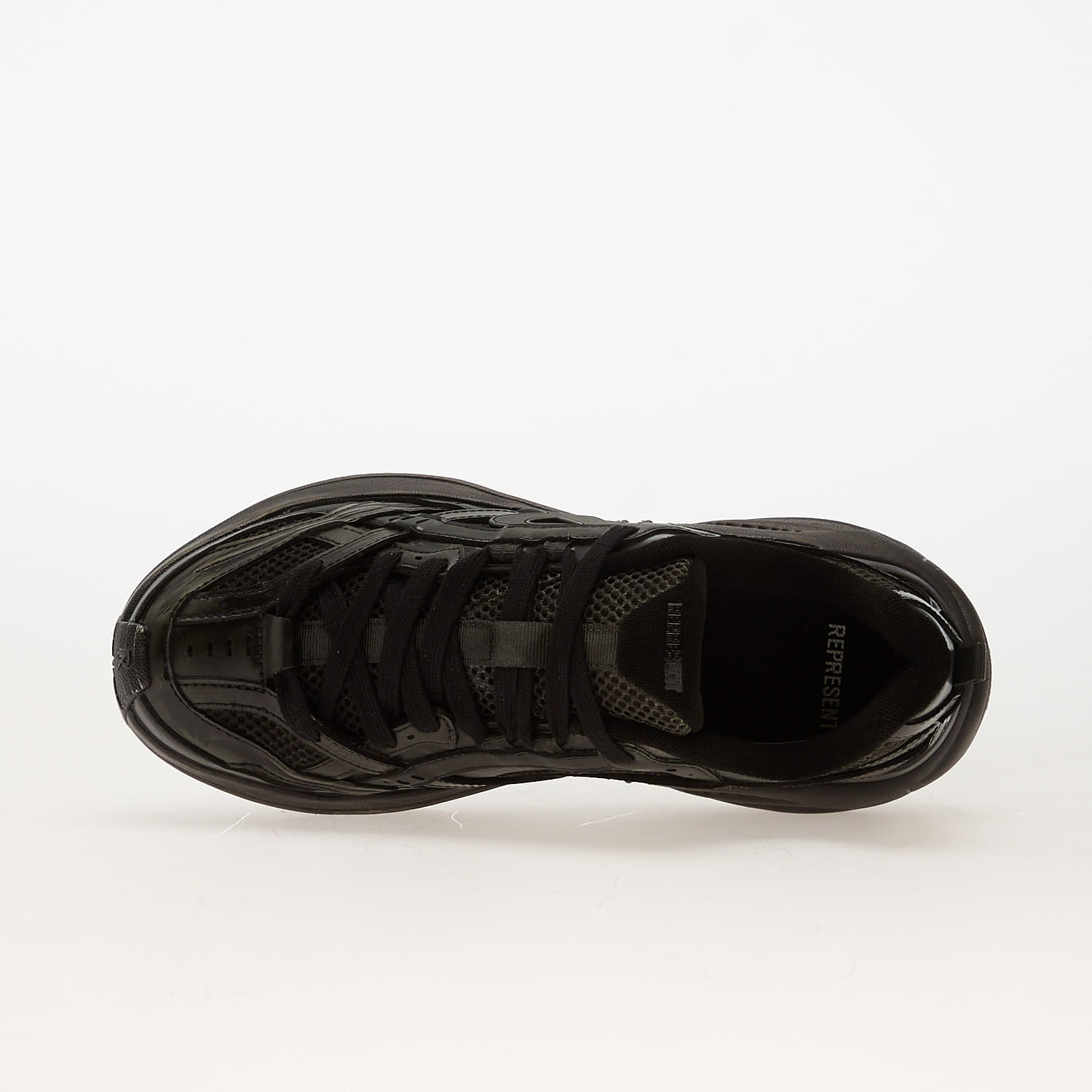 Men's shoes REPRESENT Storm Runner - Dip Dye Off Black