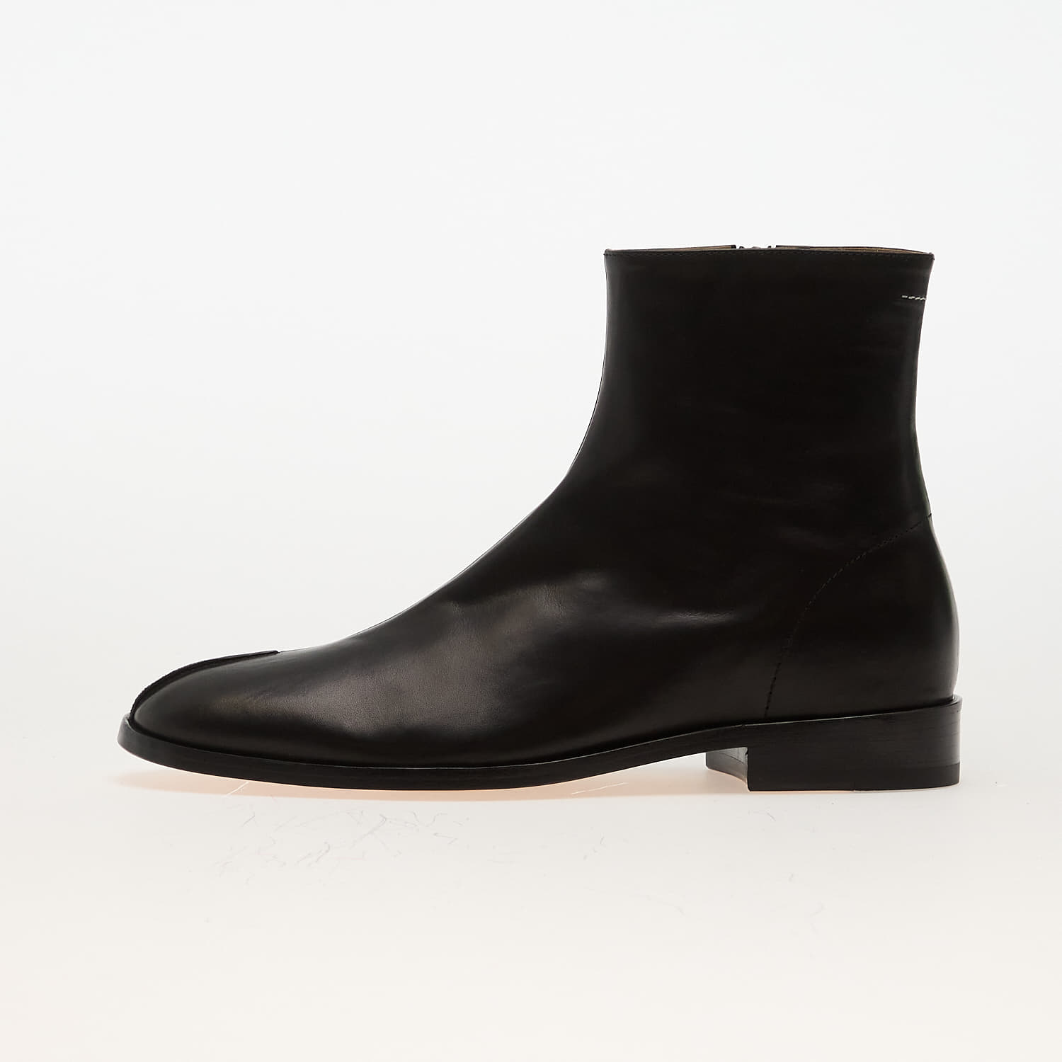 Herren Sneaker und Schuhe MM6 Men's Shoes Avp Ankle Boot Black
