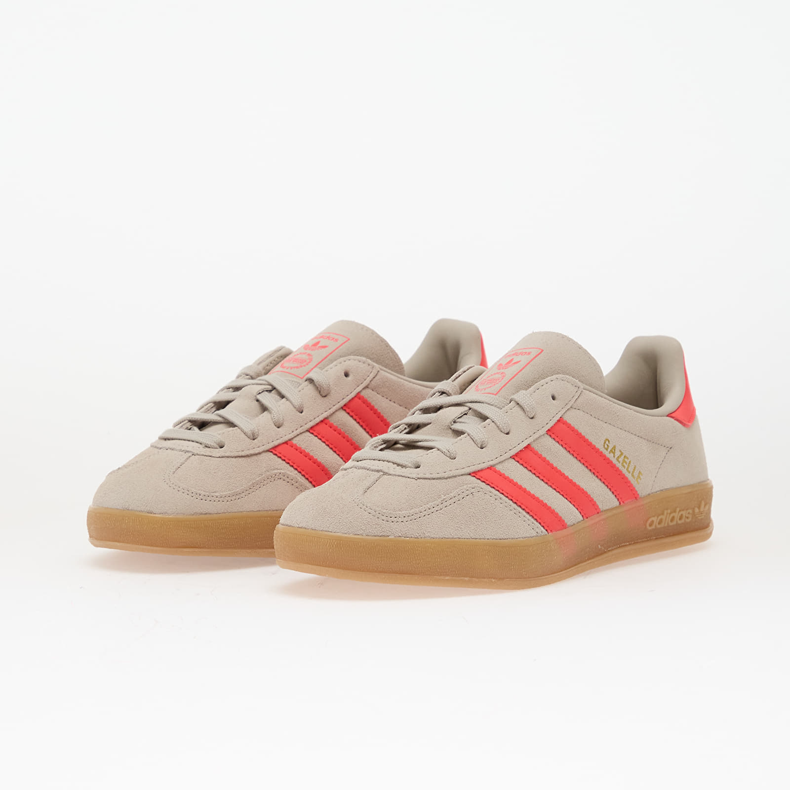 Férfi cipők adidas Gazelle Indoor Wonder Aluminium/ Lucid Red/ Ftw White