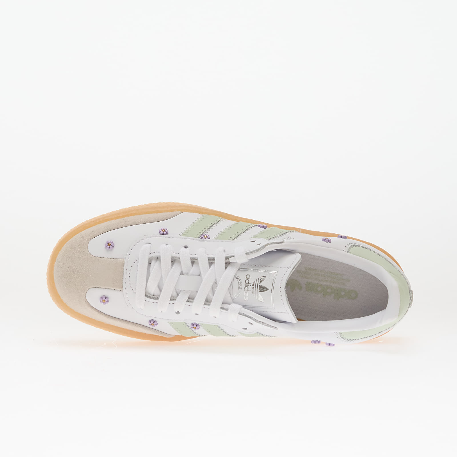 Moteriška avalynė adidas Sambae W Ftw White/ Linen Green/ Gum