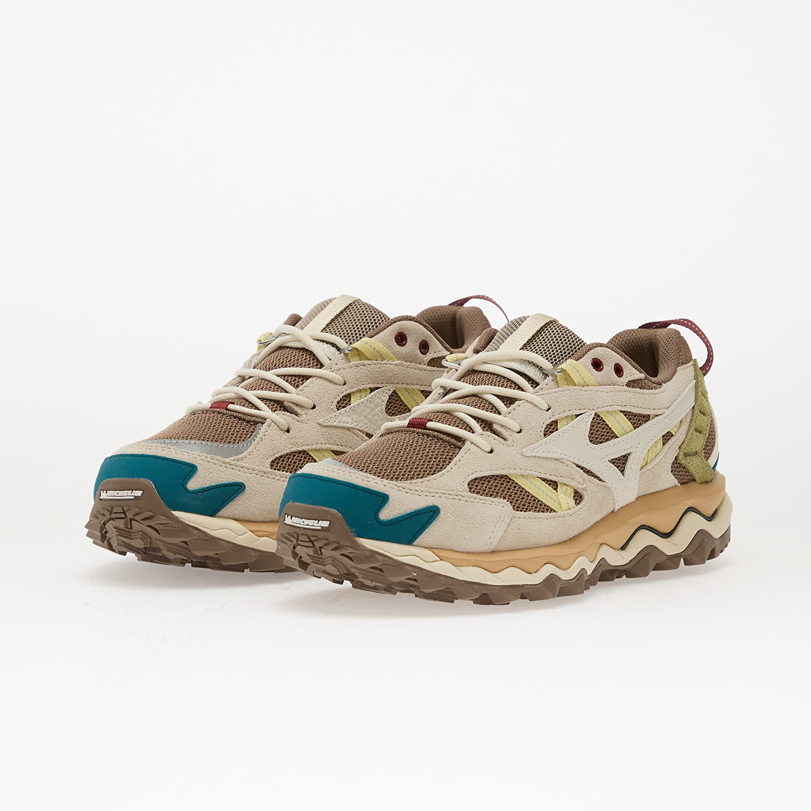 Vyriška avalynė Mizuno Wave Mujin Tl Fossil/ Snow White/ Summer Sand