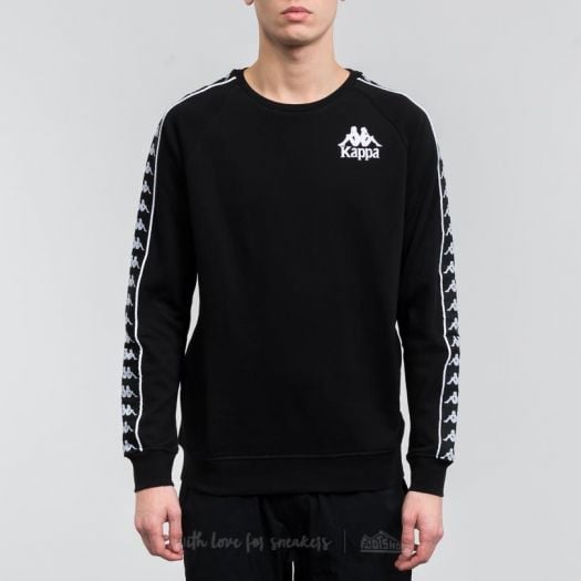 Hoodies and sweatshirts Kappa Authentic Hassan Crew Sweatshirt Black Footshop