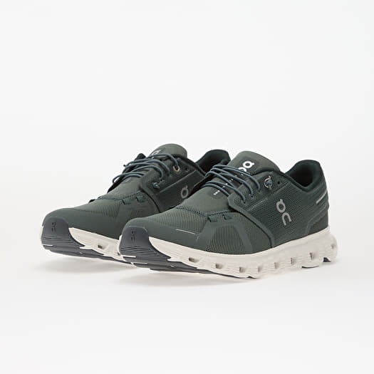 On M Cloud 6 Olive/ Evergreen | Footshop