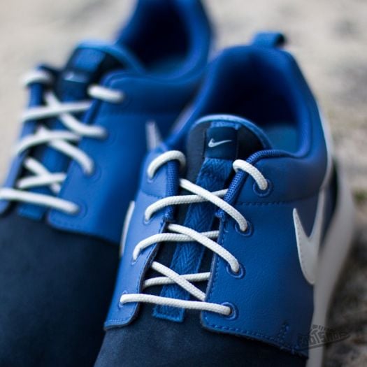 Men s shoes Nike Rosherun Premium Blue Legend Light Bone Footshop