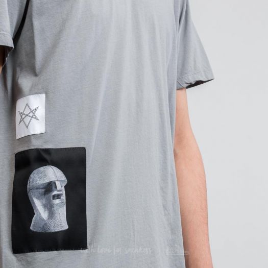 Rick Owens DRKSHDW Level Tee Stone | Footshop