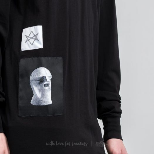 T-shirts Rick Owens DRKSHDW Longsleeve Level Tee Black | Footshop