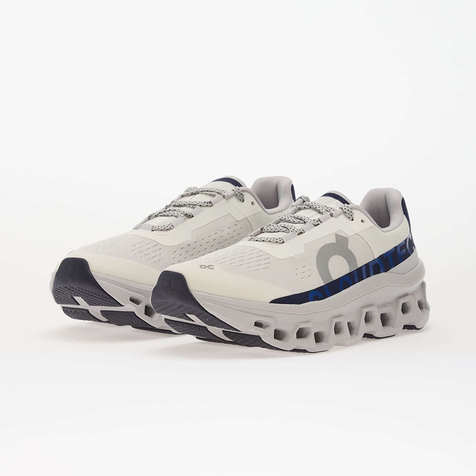 Herren Sneaker und Schuhe On M Cloudmonster Ivory/ Midnight