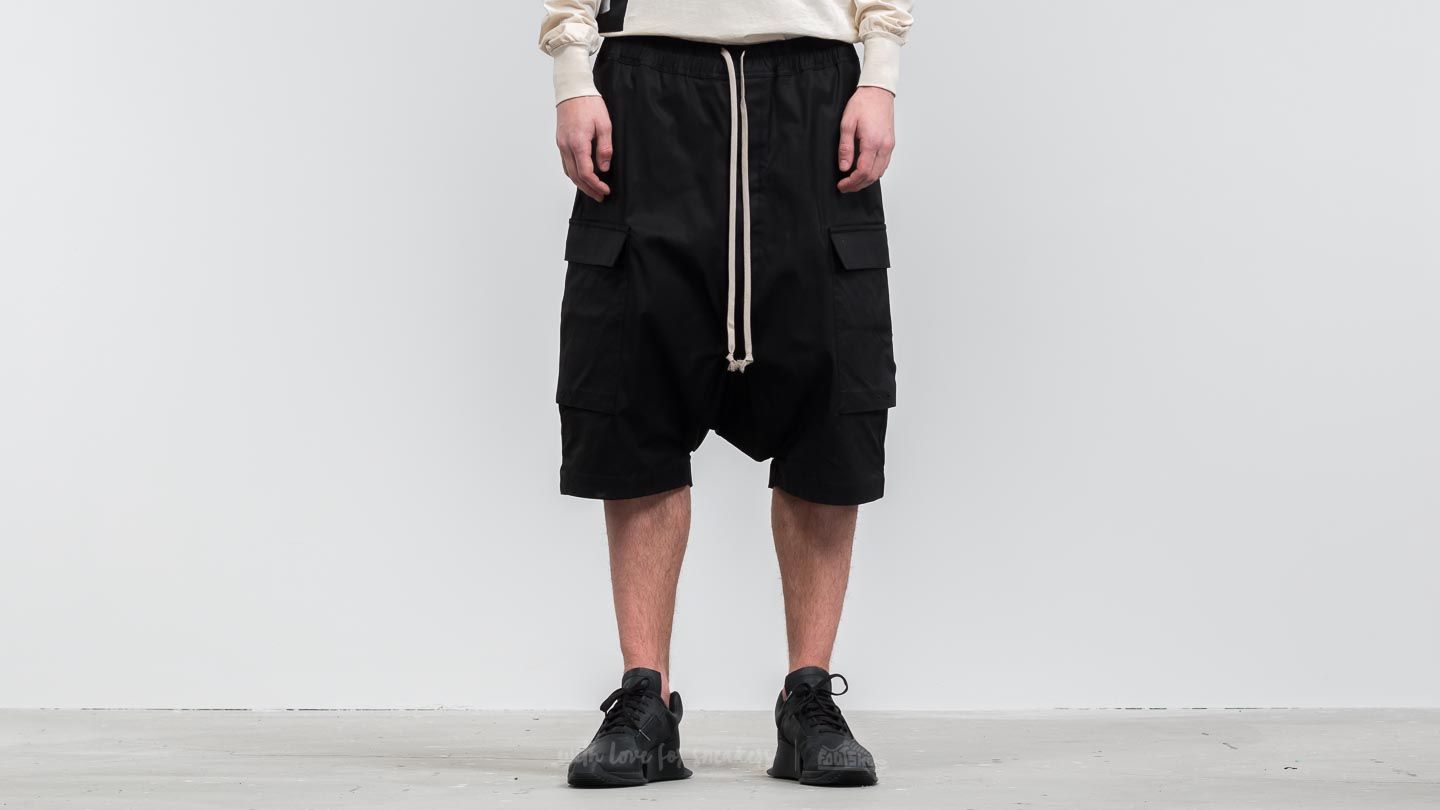 Shorts Rick Owens DRKSHDW Cargo Pods Pants Black | Footshop