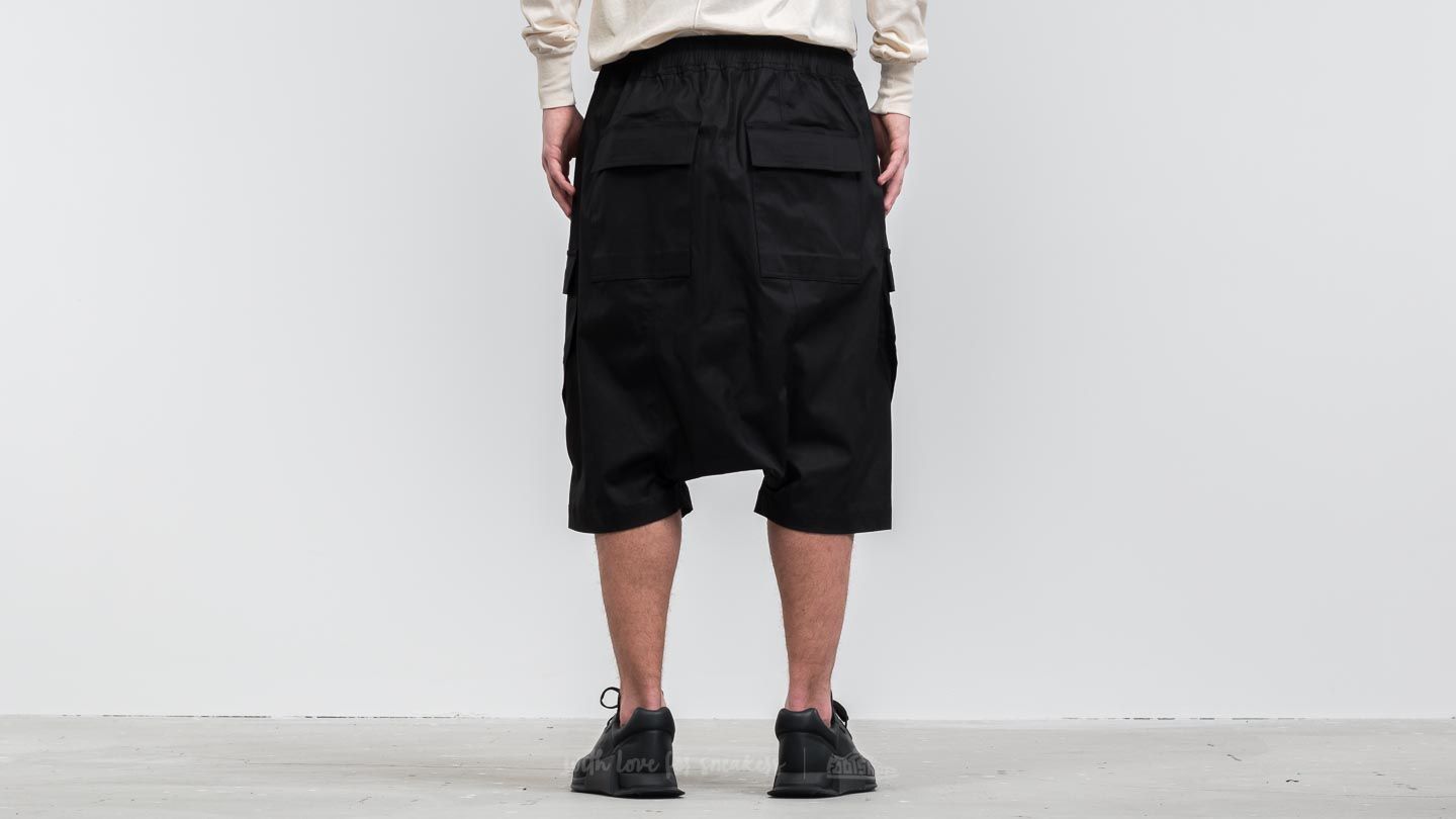 Къси панталони Rick Owens DRKSHDW Cargo Pods Pants Black