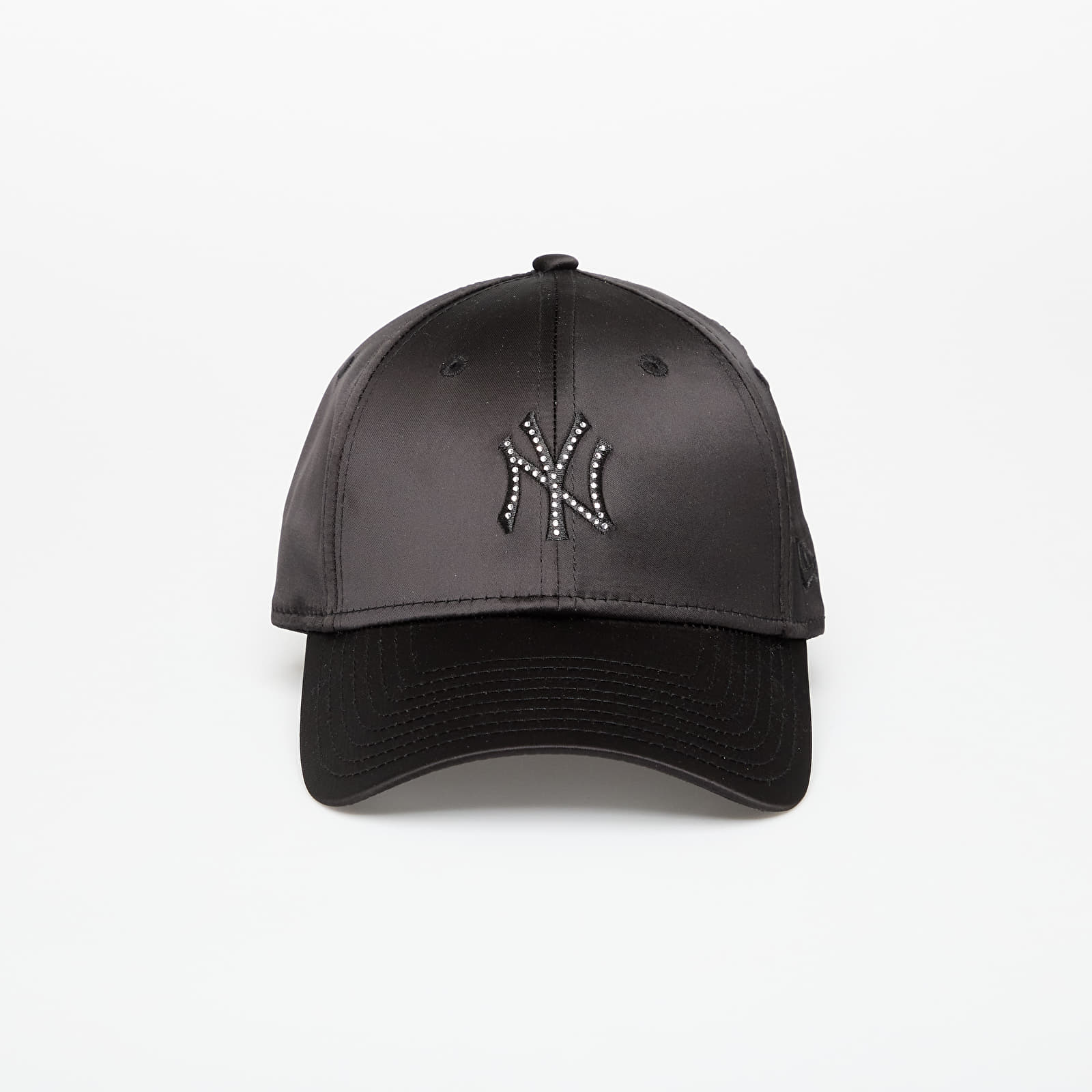 Kepurės New Era New York Yankees 9FORTY Satin Rhinestone Black