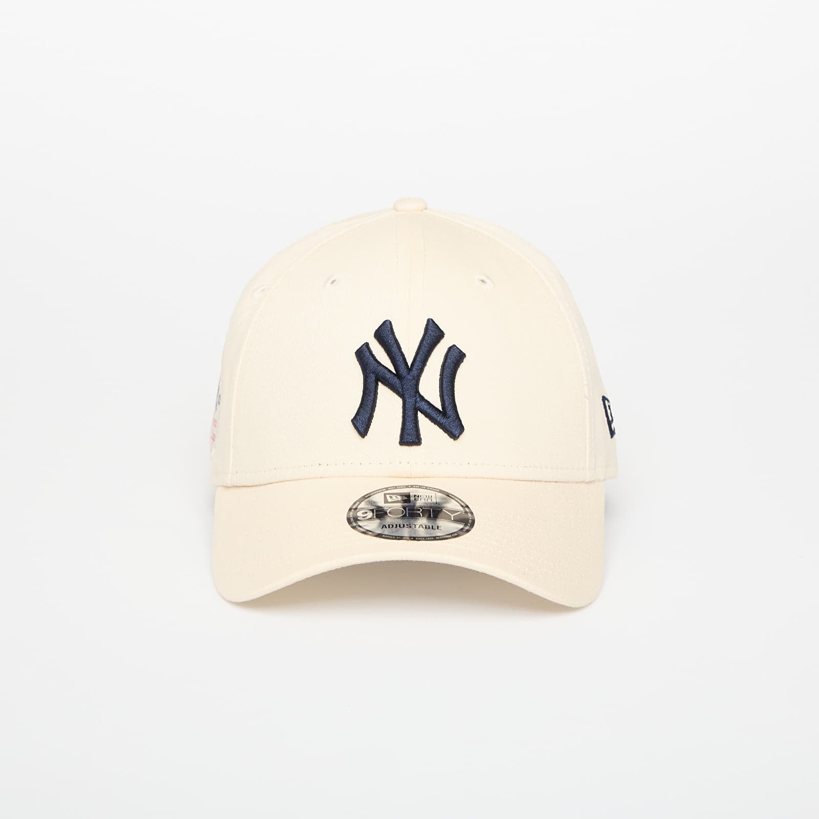 Capac New Era New York Yankees 9FORTY Side Patch Light Cream Universal