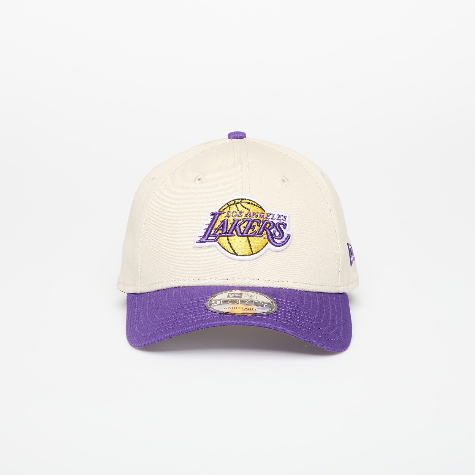 Capac New Era Los Angeles Lakers 9FORTY NBA Colour Block Stone/ Official Team Color Universal