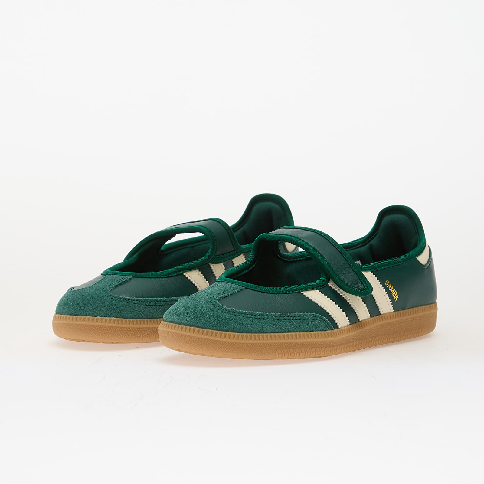 Women's shoes adidas Samba Jane W Collegiate Green/ Gum/ Crew White
