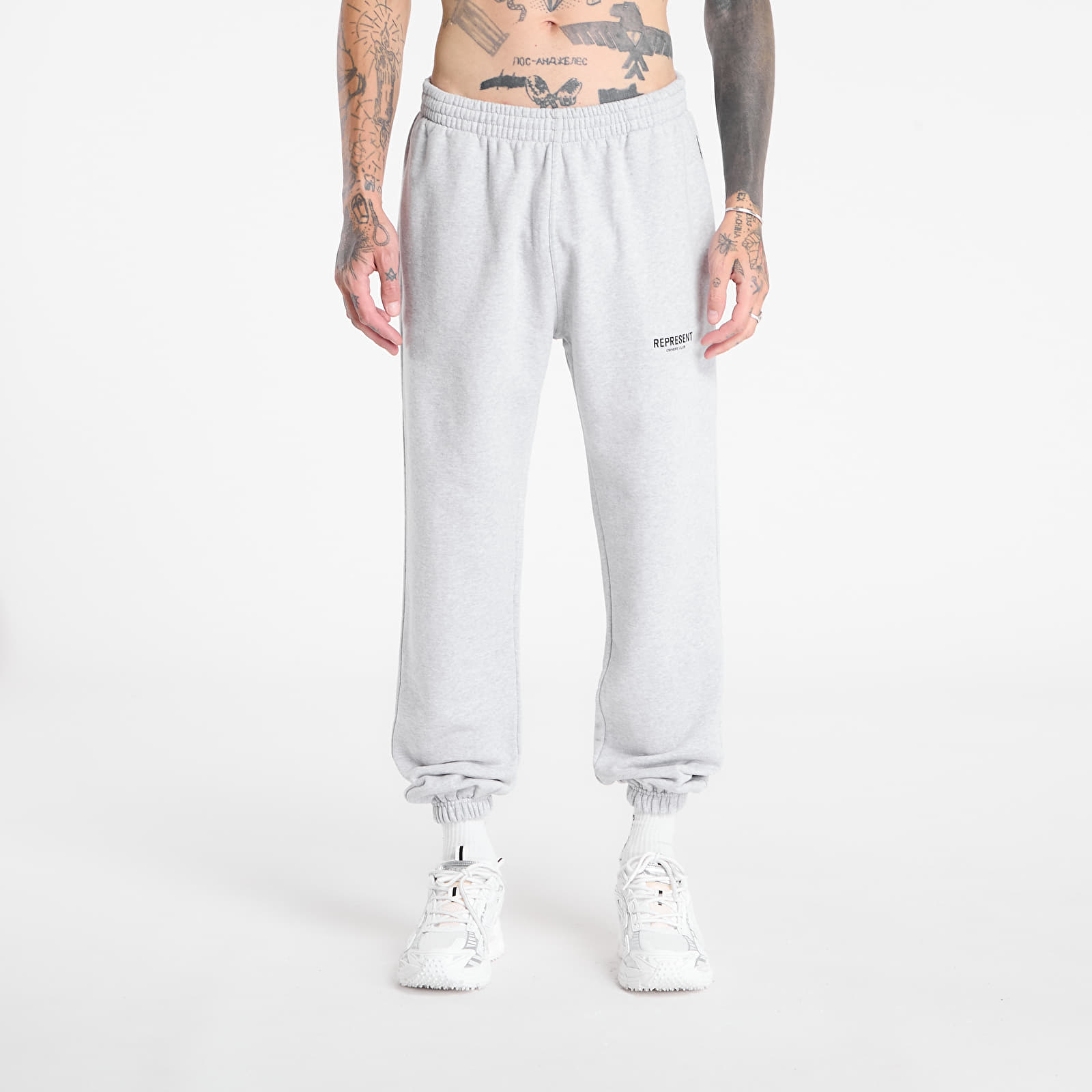Jogger kelnės REPRESENT Owners Club Sweatpant Ash Grey/ Black