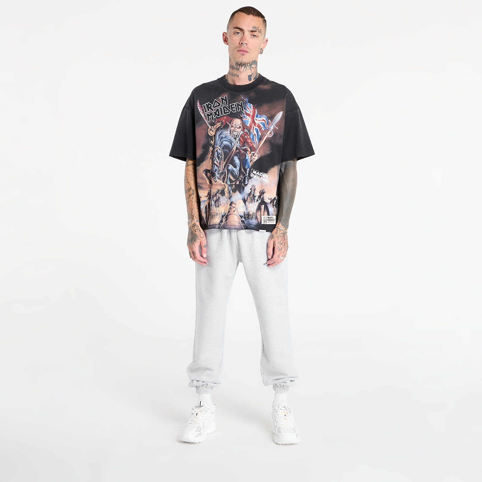Jogger kelnės REPRESENT Owners Club Sweatpant Ash Grey/ Black