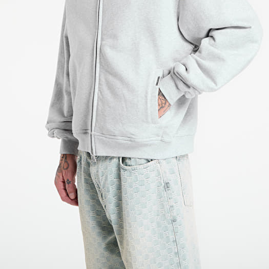 Hanorace REPRESENT Owners Club Zip Hoodie Ash Grey/ Black