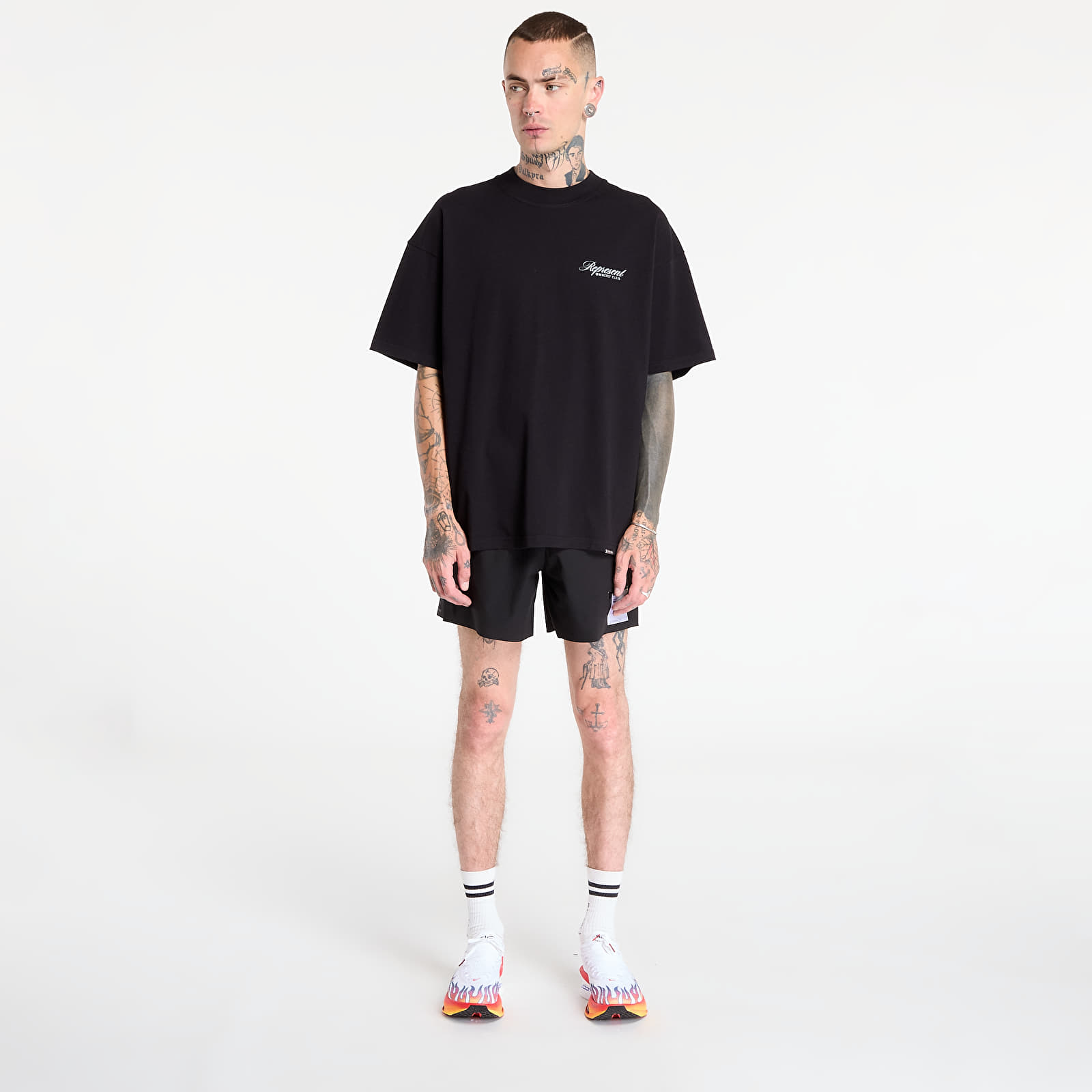 Marškinėliai REPRESENT Represent Owners Club Script T-Shirt Black