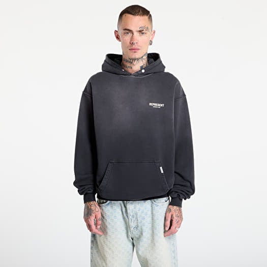 REPRESENT Owners Club Hoodie Aged Black