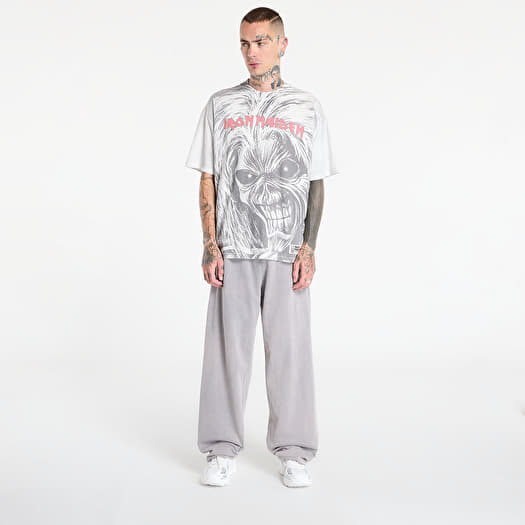 tričko pánské Iron Maiden - Samurai Graphic - White BL - ROCK OFF