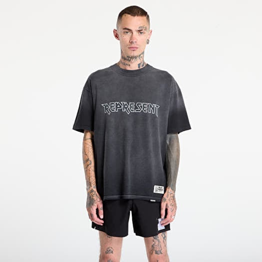 Marškinėliai REPRESENT x Iron Maiden Infinite Dreams T-Shirt Aged Black