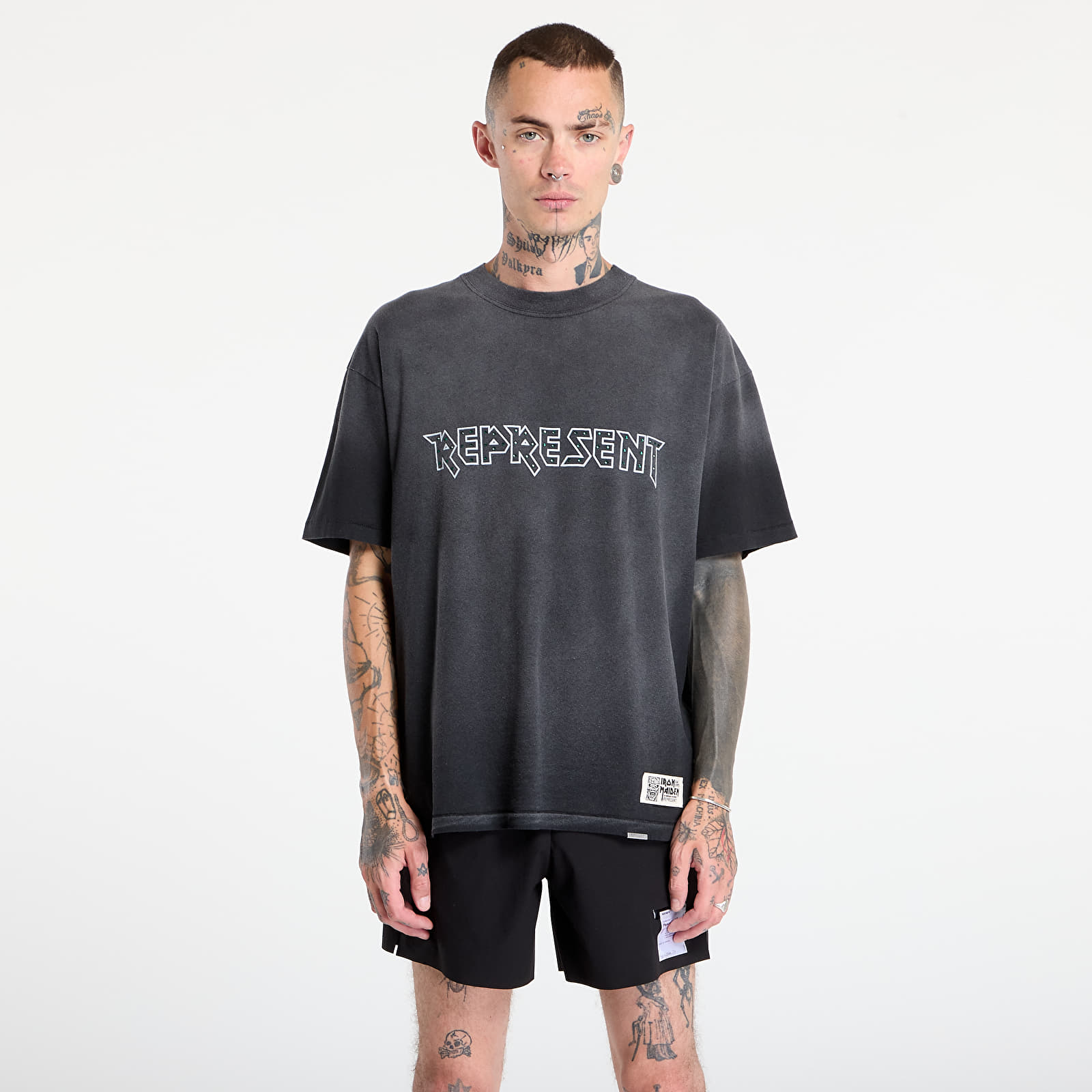 Marškinėliai REPRESENT x Iron Maiden Infinite Dreams T-Shirt Aged Black