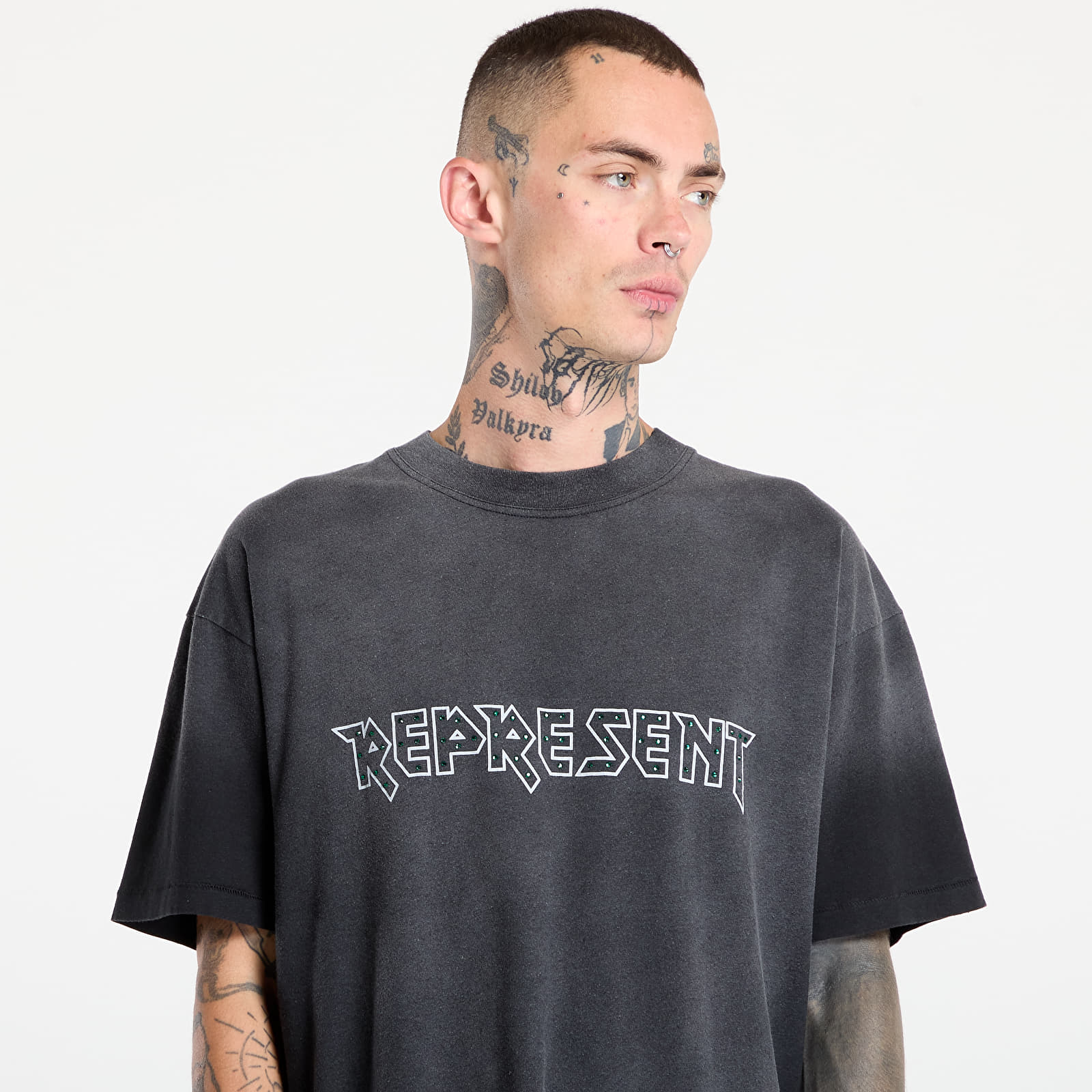 Marškinėliai REPRESENT x Iron Maiden Infinite Dreams T-Shirt Aged Black