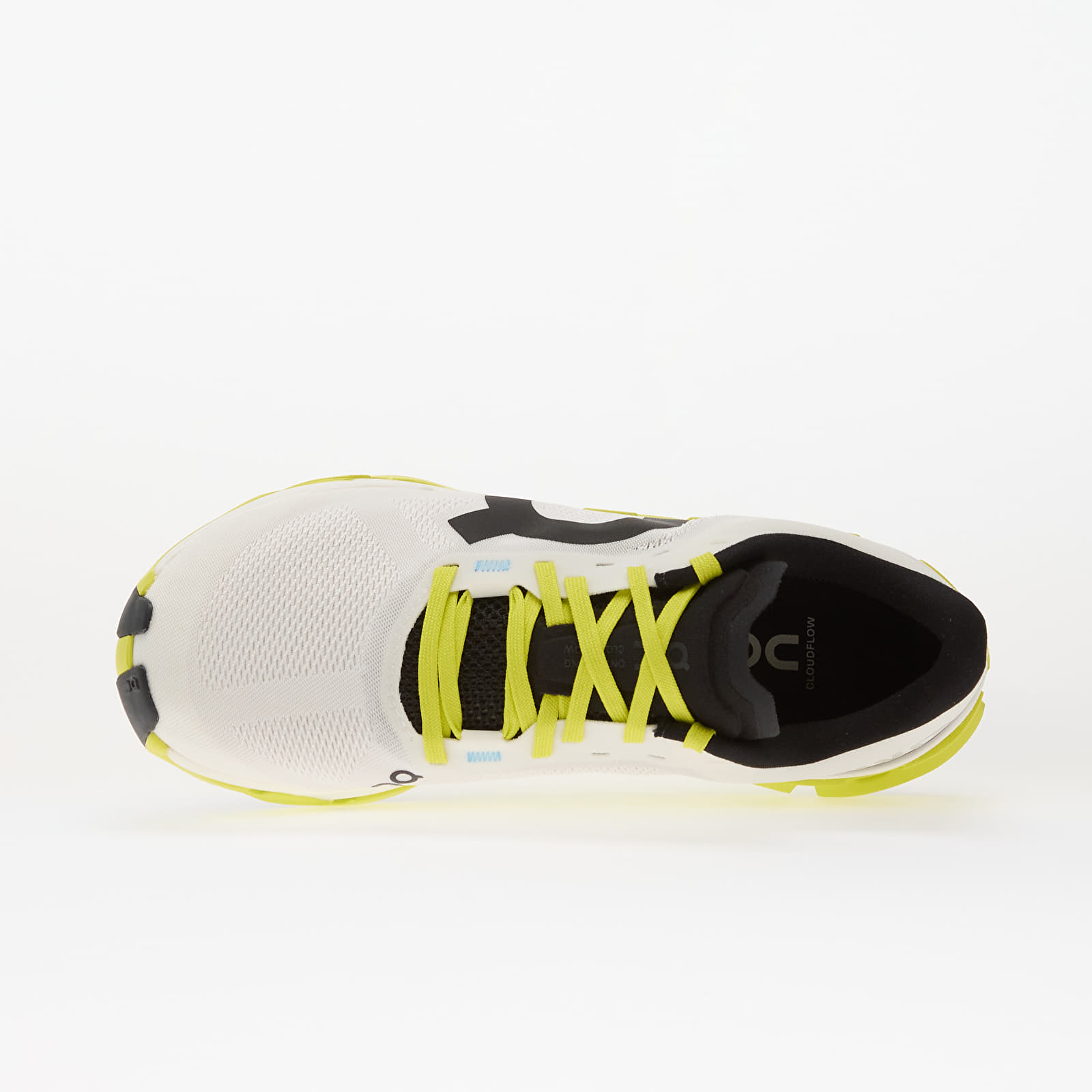Damen Sneaker und Schuhe On W Cloudflow 5 White/ Lime