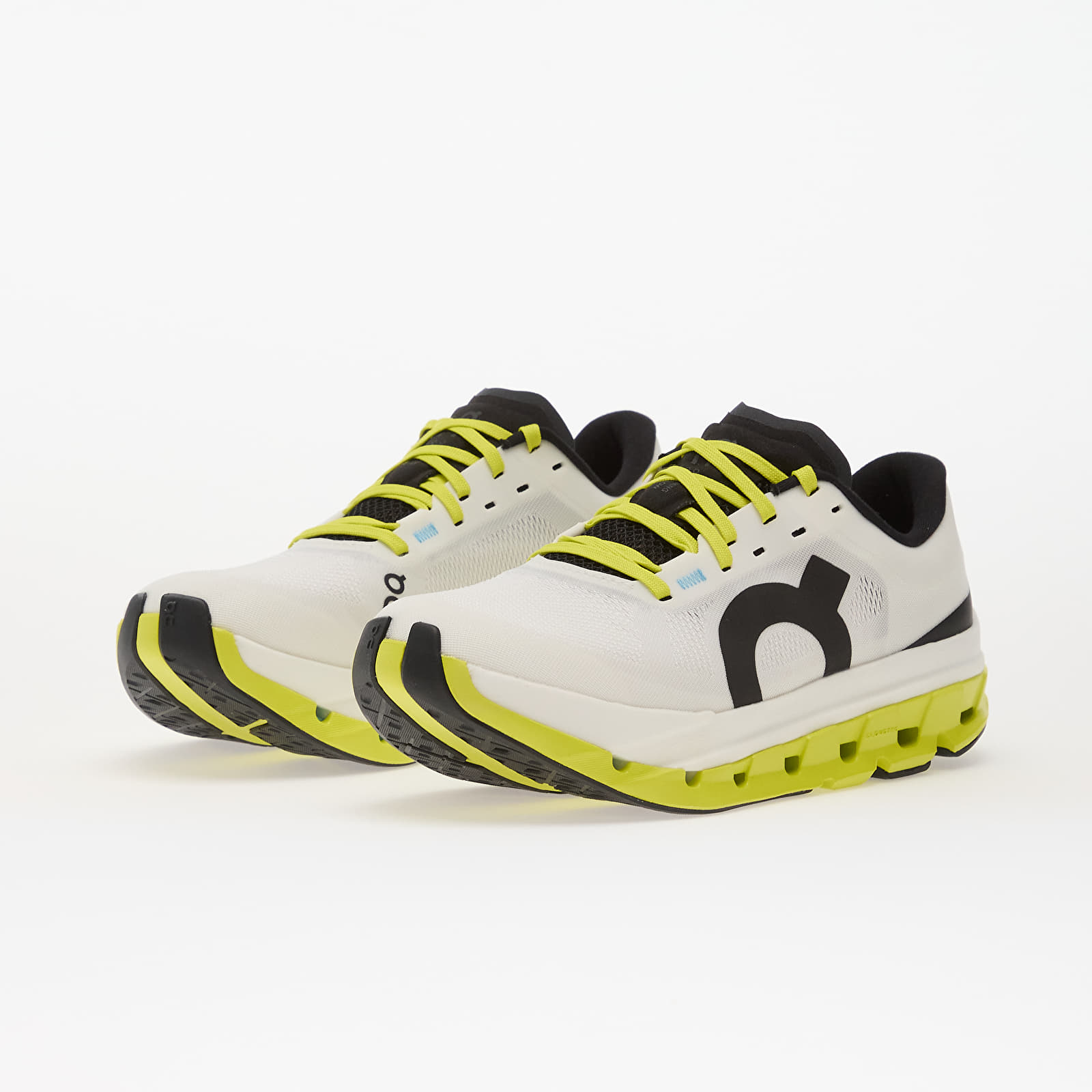 Damen Sneaker und Schuhe On W Cloudflow 5 White/ Lime