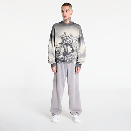 REPRESENT x Iron Maiden Trooper Knit Sunfade Grey | Footshop