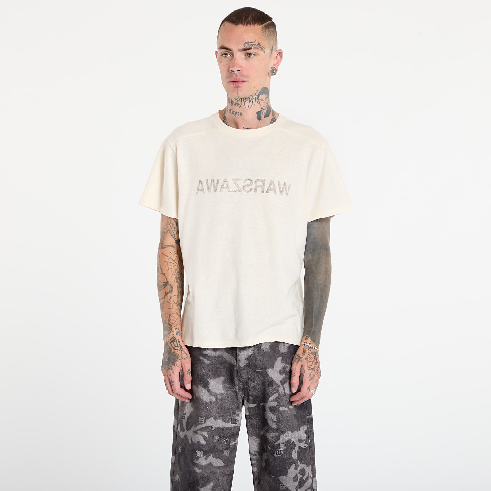 Tricou MISBHV Warszawa Cold Wave T-Shirt White L