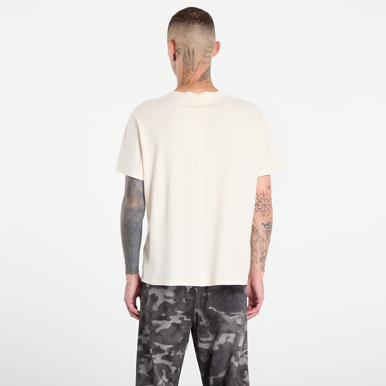 Marškinėliai MISBHV Warszawa Cold Wave T-Shirt White