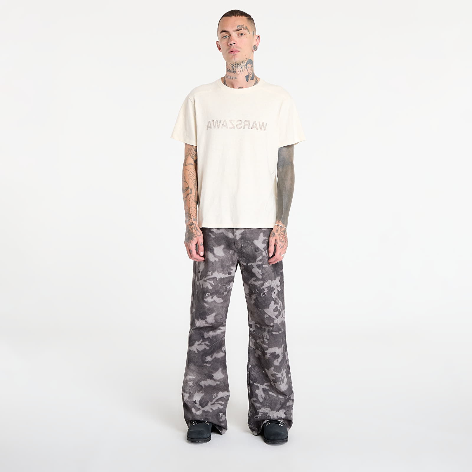 Pantaloni MISBHV Camo Trousers Grey
