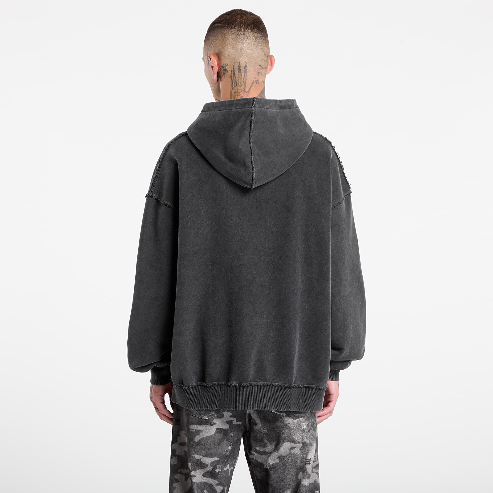 Džemperiai su gobtuvais ir džemperiai MISBHV Basic Hoodie Grey