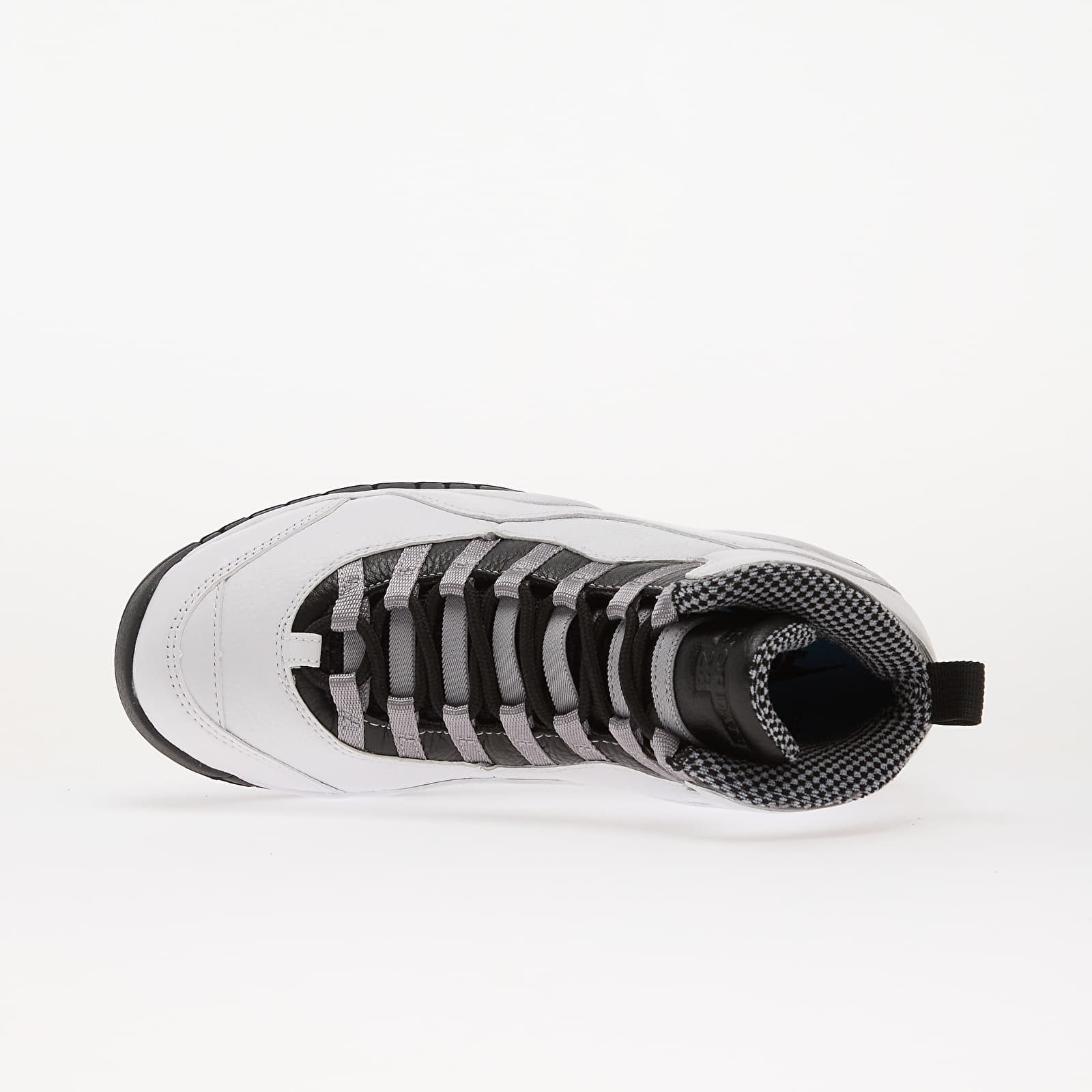 Herren Sneaker und Schuhe Air Jordan 10 Retro White/ Black-Lt Steel Grey-Dk Powder Blue