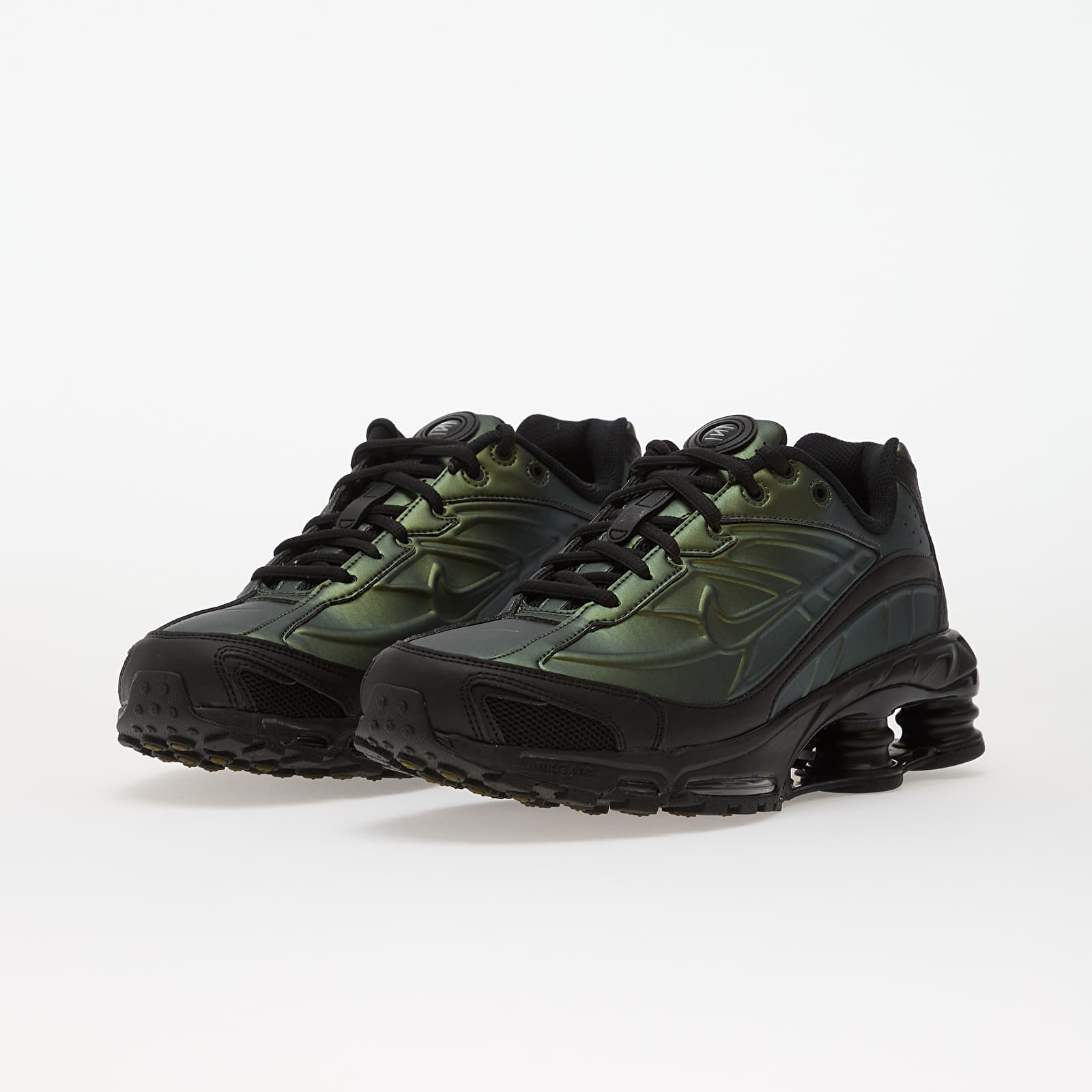 Мъжки кецове и обувки Nike Shox Ride 2 Black/ Black-Olive Flak-Mtlc Silver