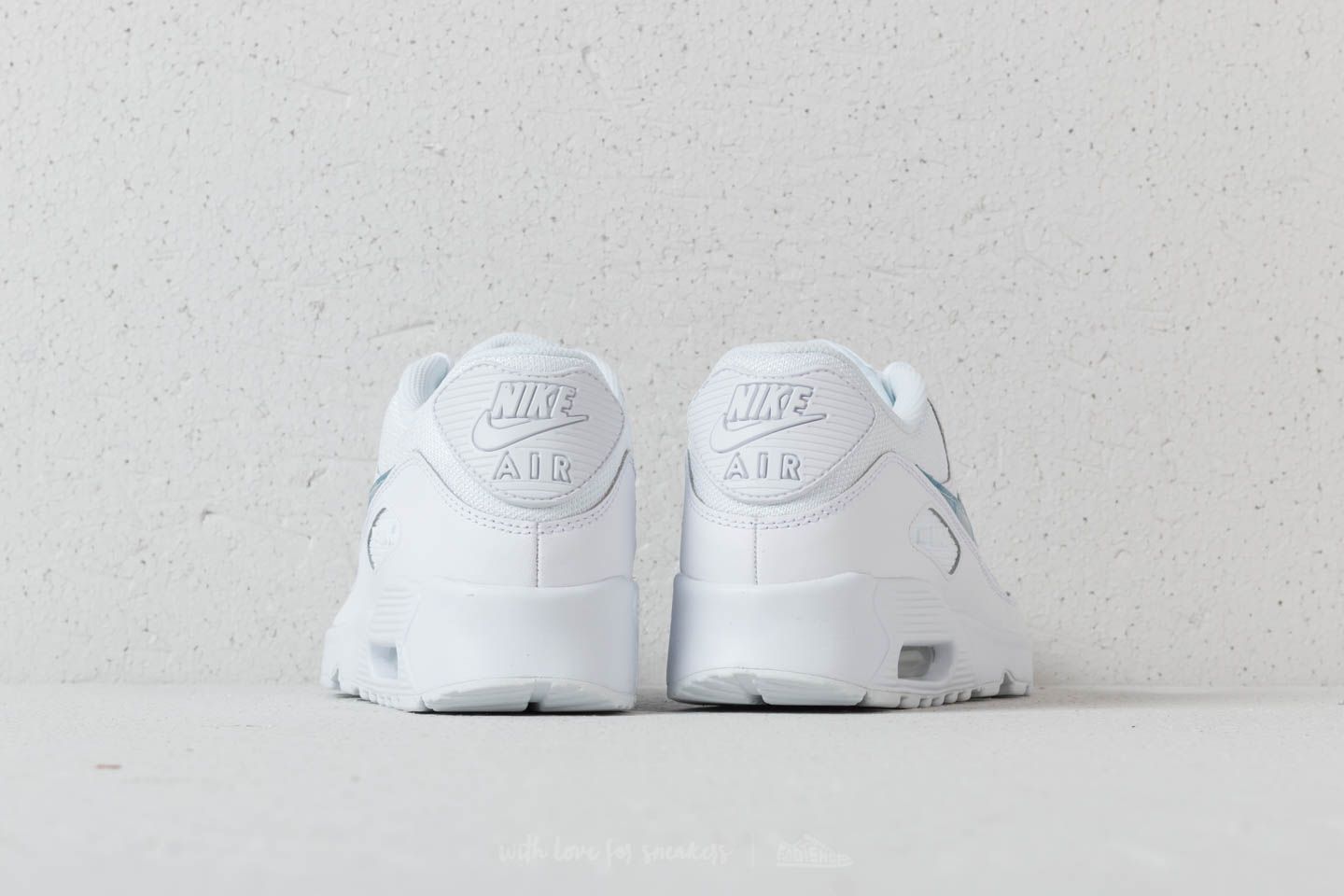 Women's shoes Nike Air Max 90 Mesh (GS) White/ Royal Tint-White