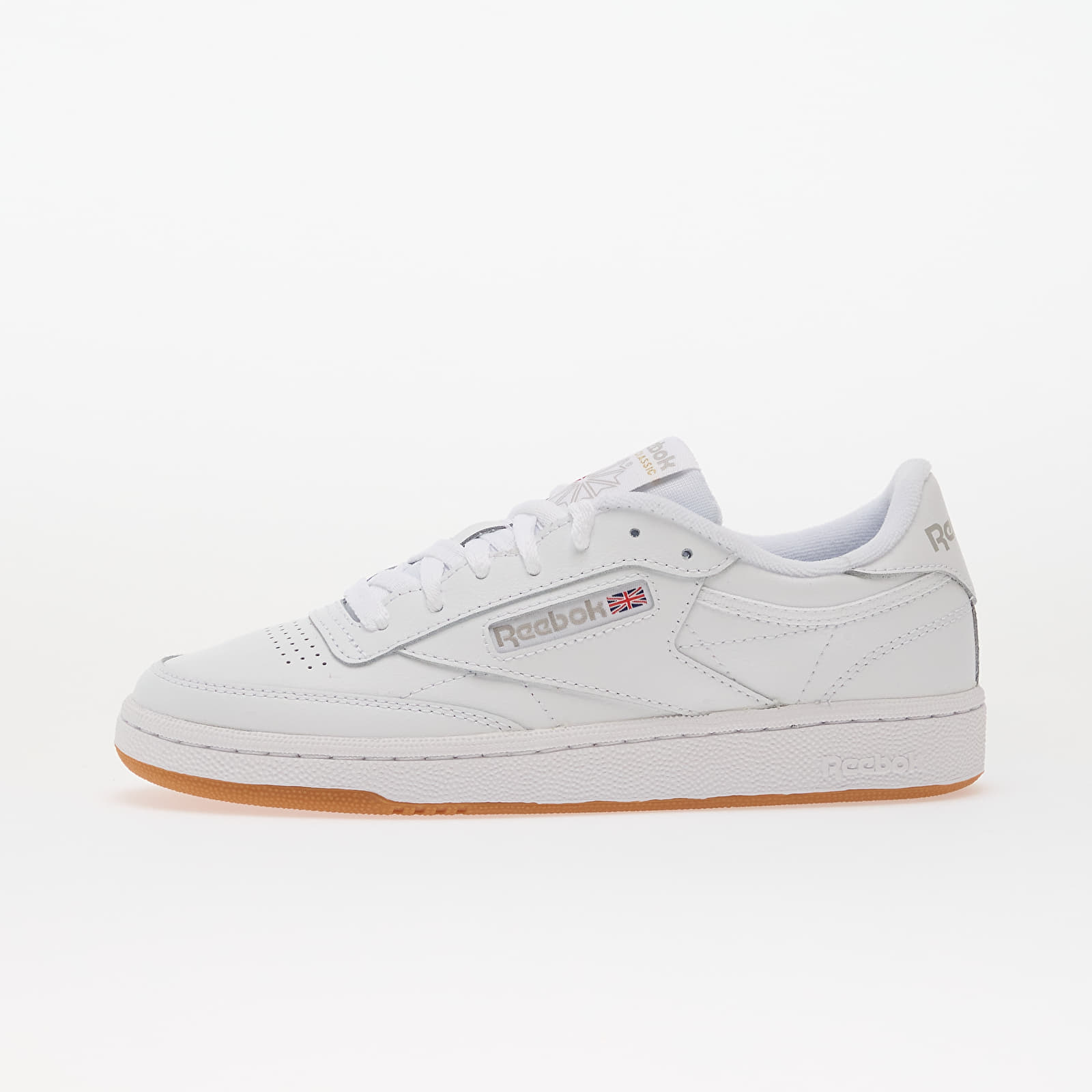 Moteriška avalynė Reebok Club C 85 White/ Light Grey/ Gum