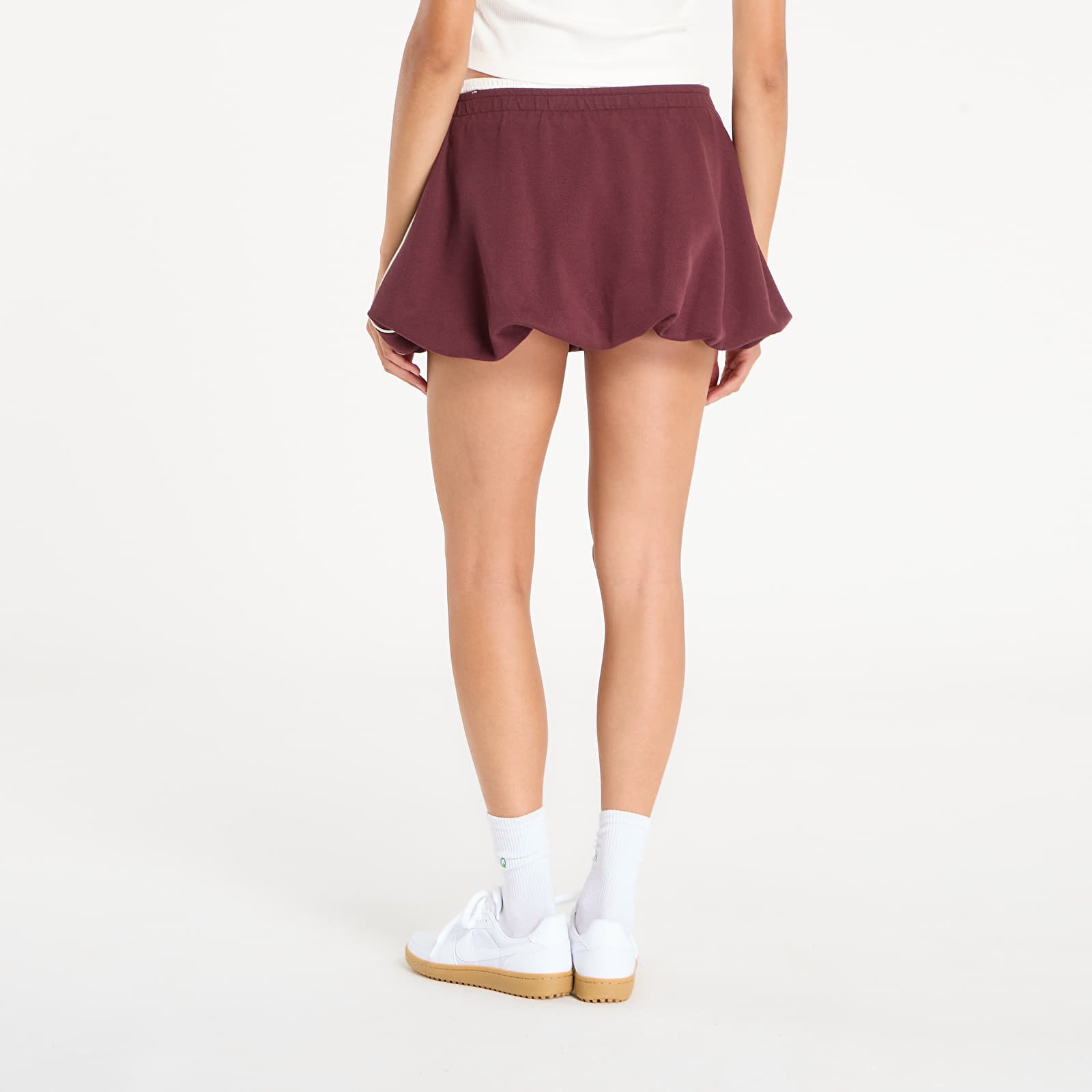 Women's skirts Nike W Bubble Skirt Burgundy Crush/ Sail