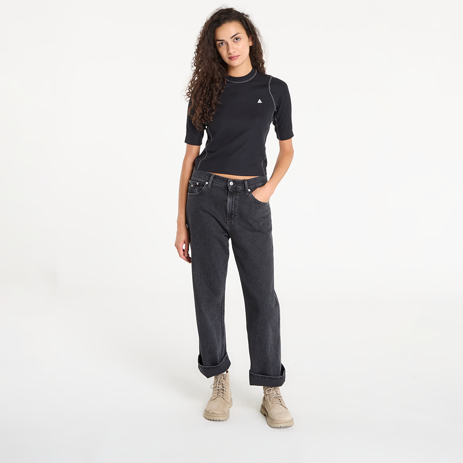 Moteriški viršutiniai drabužiai Nike ACG "Chinati" Women's Dri-FIT ADV UV Protection Base Layer Black/ Anthracite/ Anthracite/ Summit White
