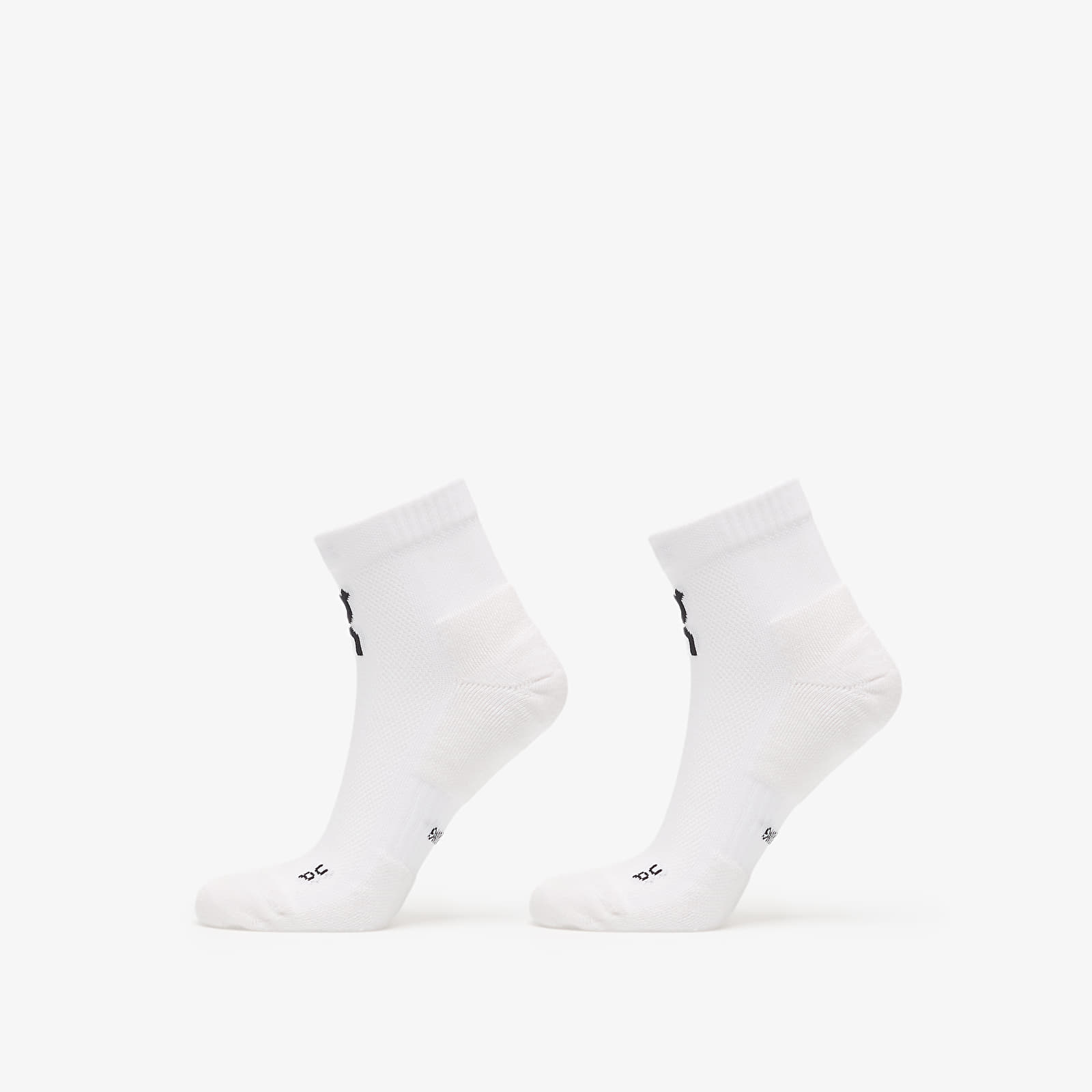 Vyriškos kojinės On Core Run Sock Mid 2-Pack White