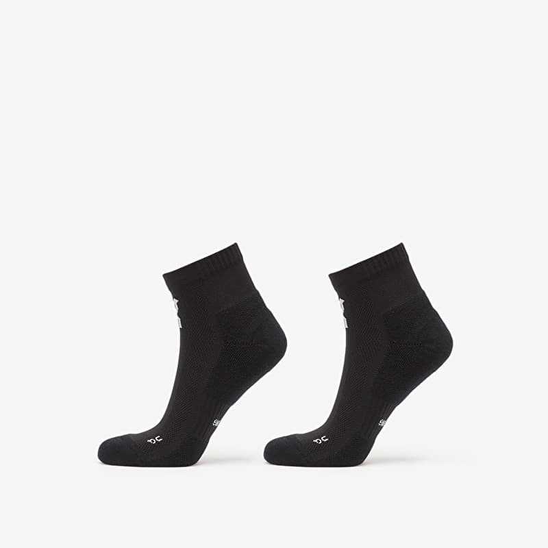 Zeķes On Core Run Sock Mid 2-Pack Black