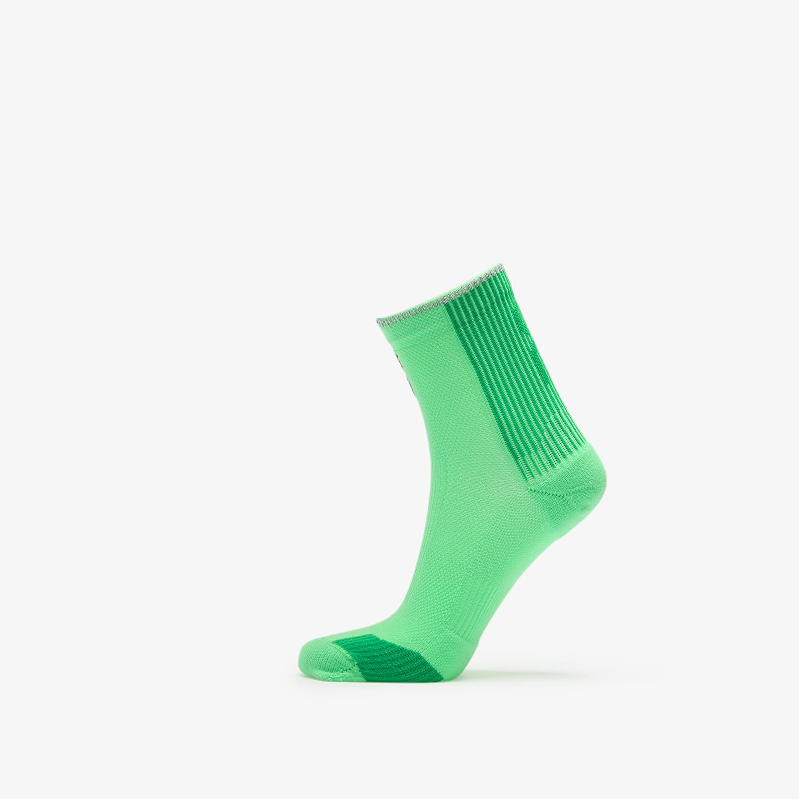 Socken On Performance Run Sock Mid Honeydew/ Parsley