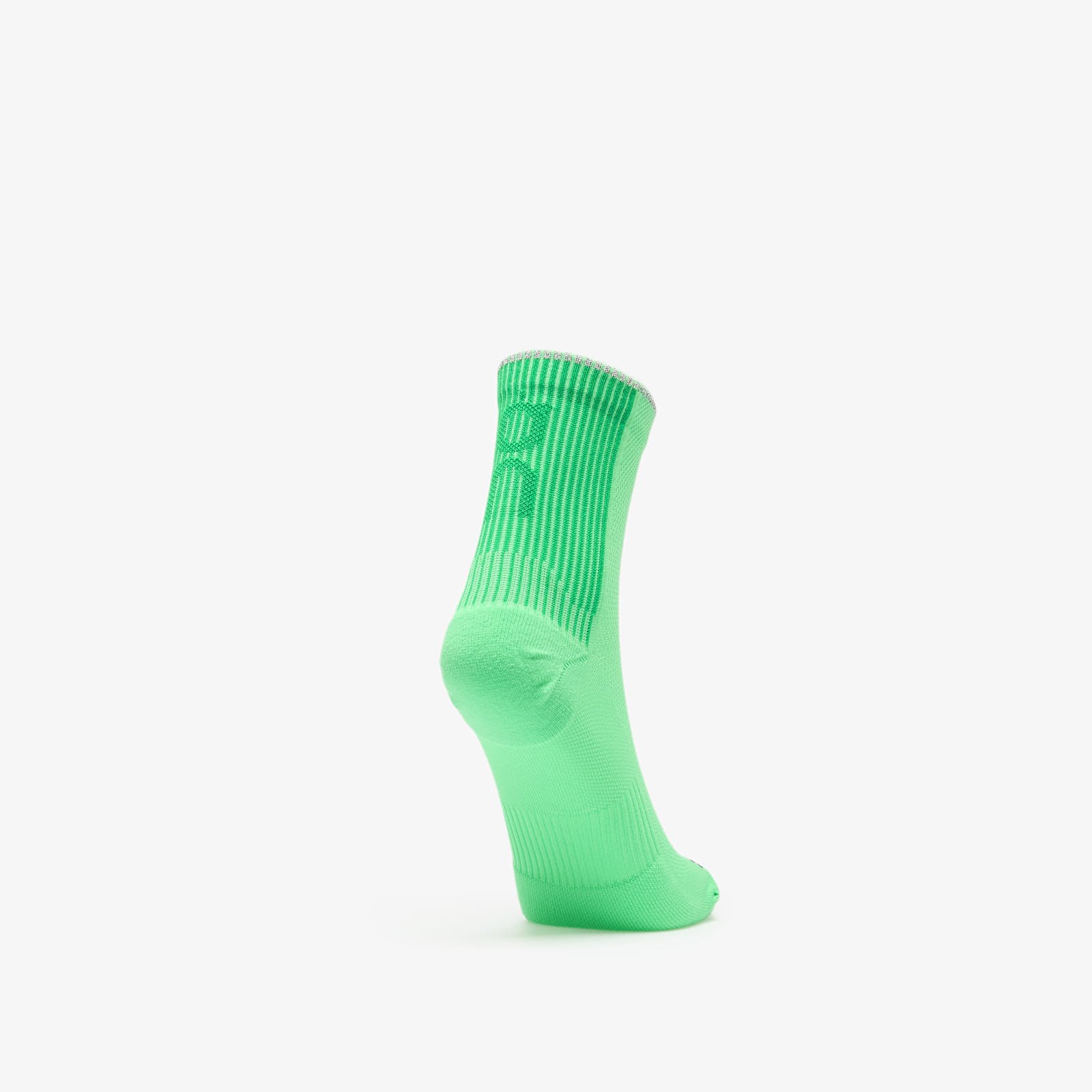 Socken On Performance Run Sock Mid Honeydew/ Parsley