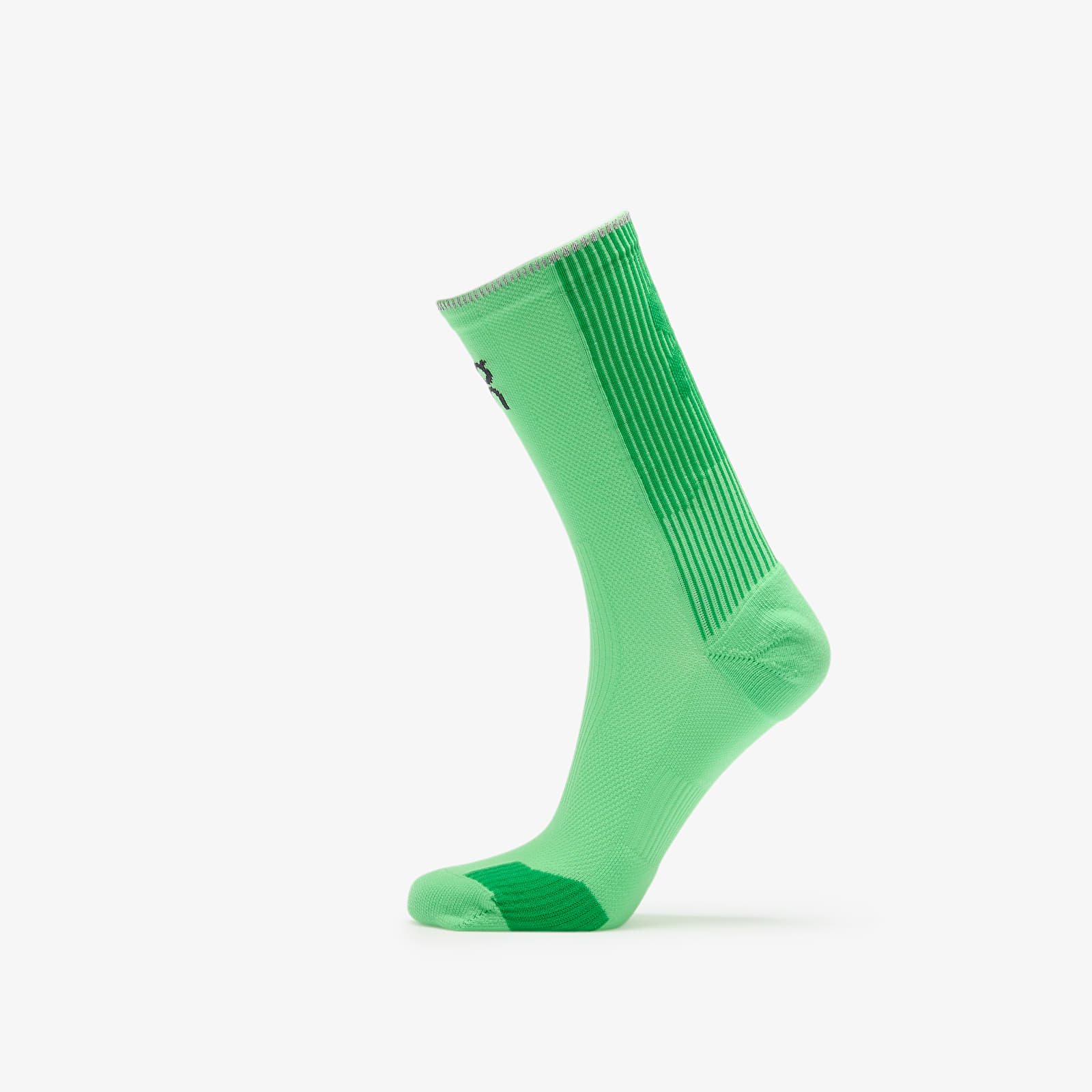 Socks On Performance Run Sock High Honeydew/ Parsley