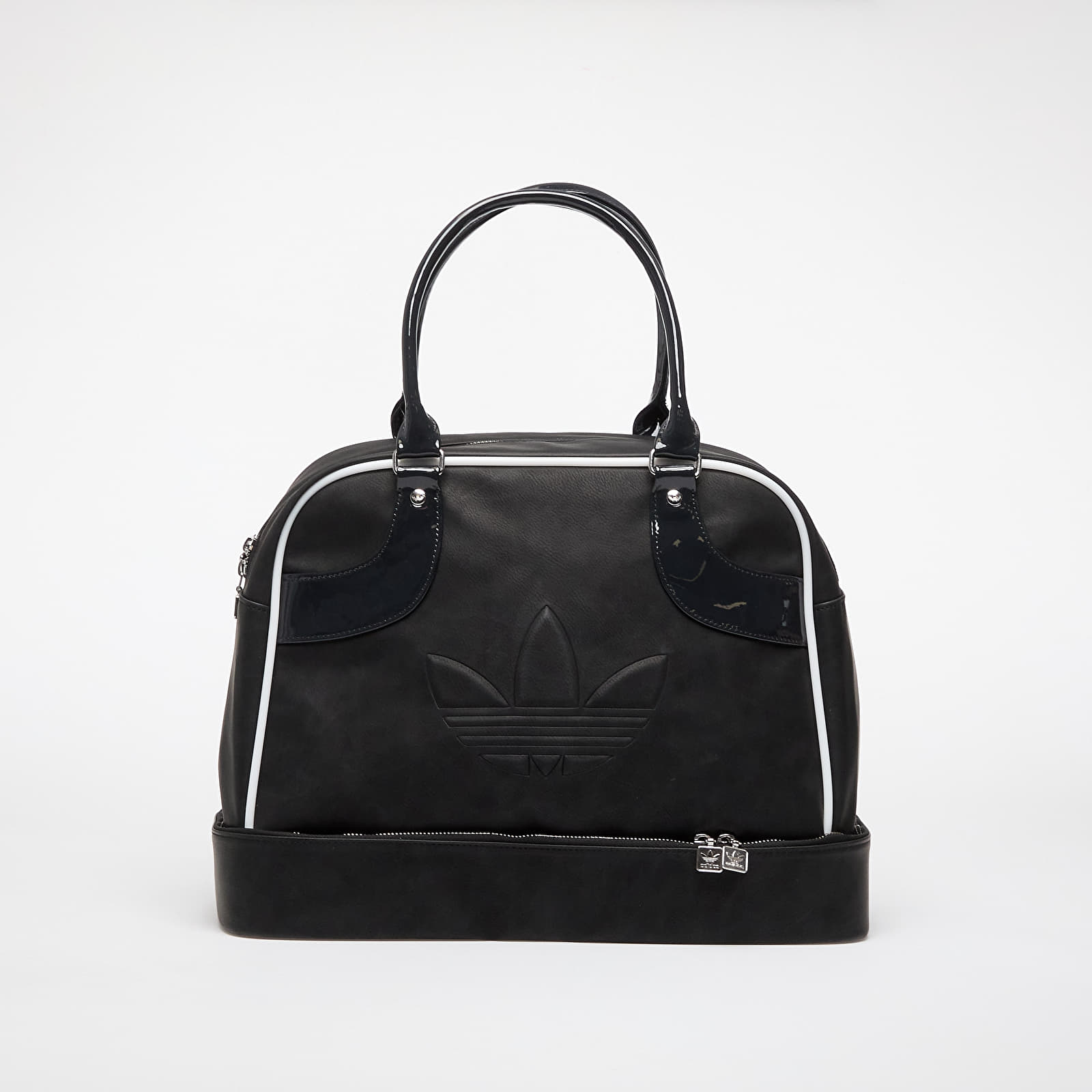 Crossbody rankinės adidas Large Premium Bowling Bag Black/ Black/ Black