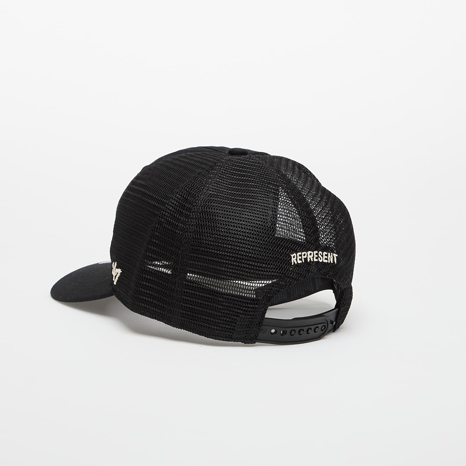 Kepurės REPRESENT x Iron Maiden Anniversary Trucker Cap Jet Black